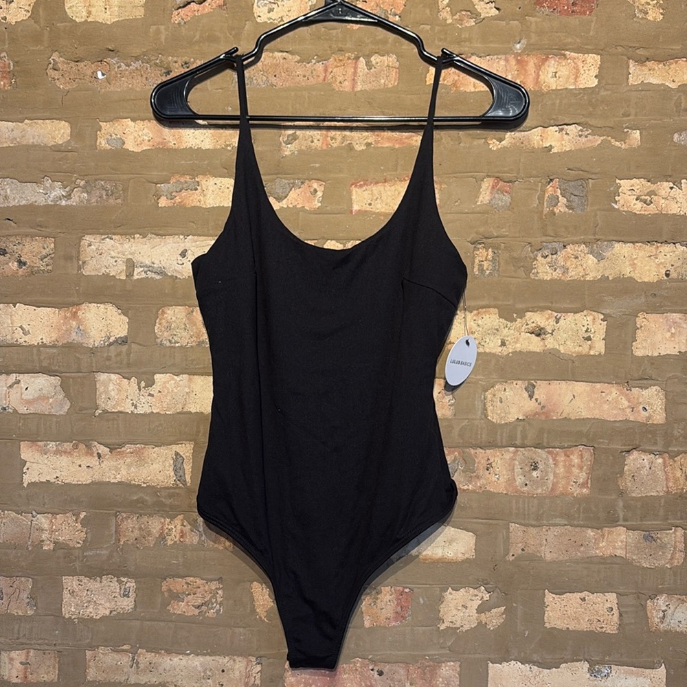 Never been worn black tank bodysuit